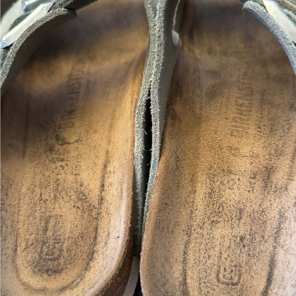 Suede Double Strap Birkenstock Sandals size 41 - Picture 5 of 6